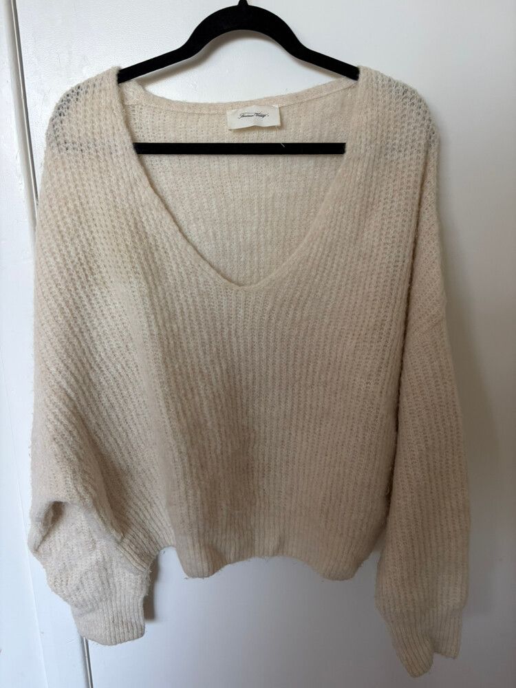 American Vintage Beige Knit Jumper