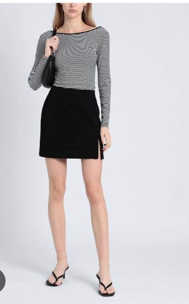 Arket Black Mini Skirt