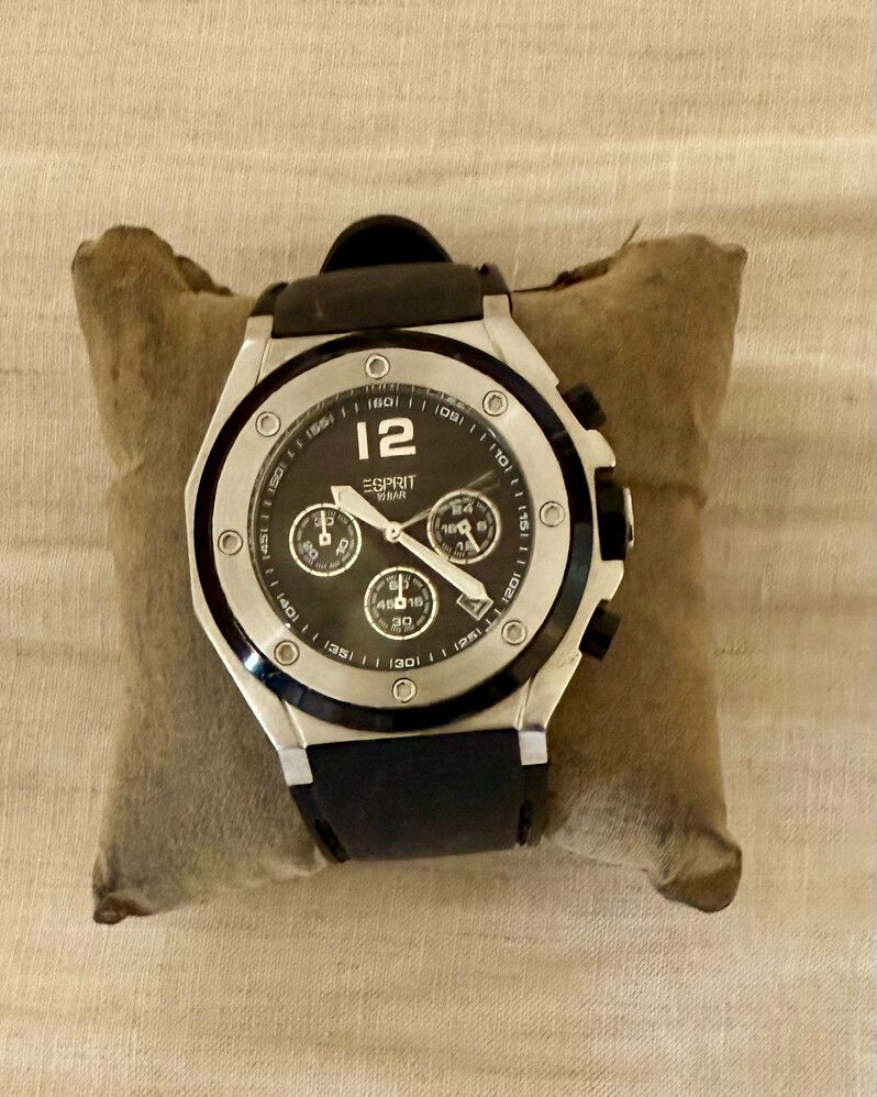 Esprit Black Silver Watch