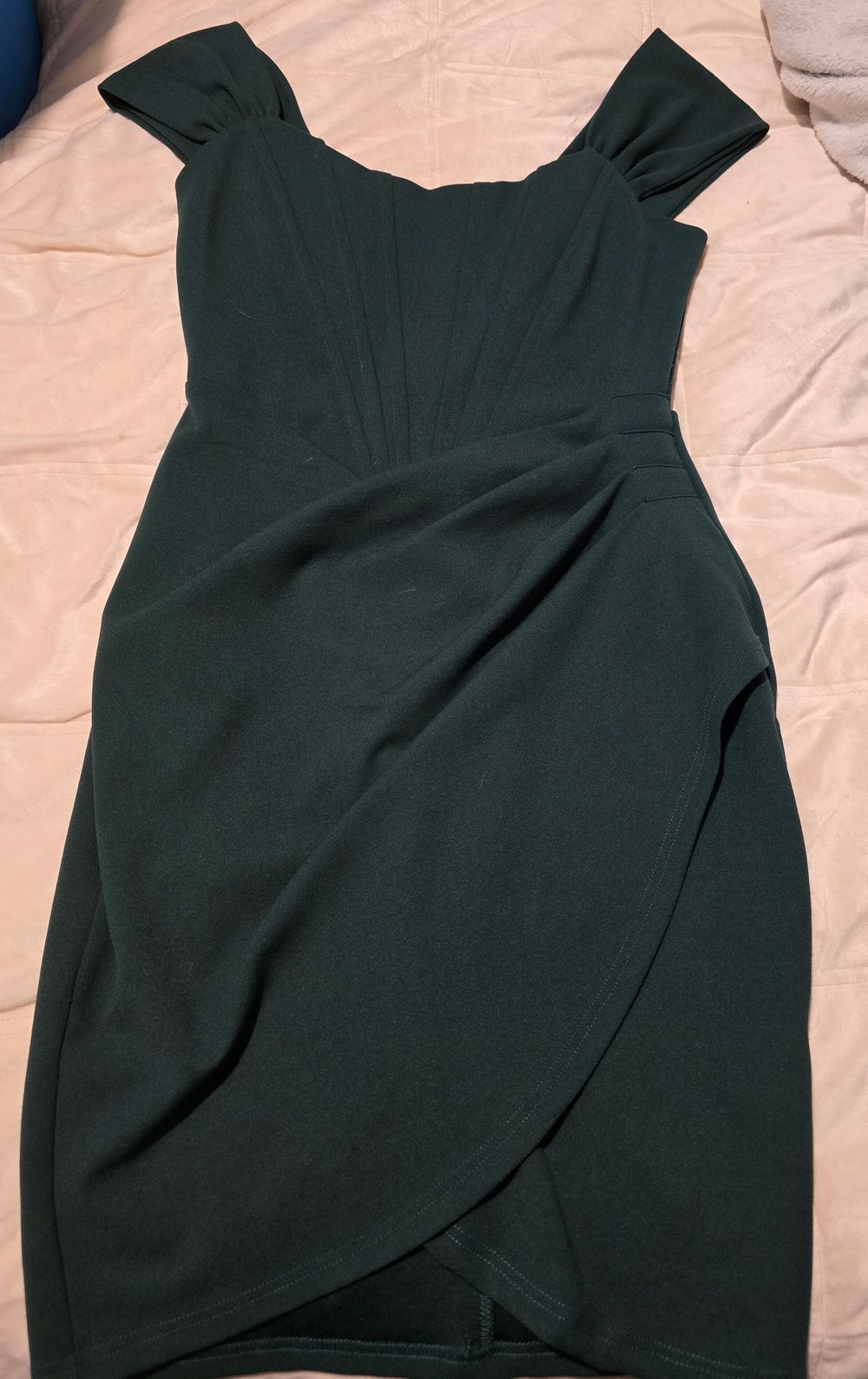 pagani green dress THEODARA ONE SHOULDER MIDI DRESS XS main image 0