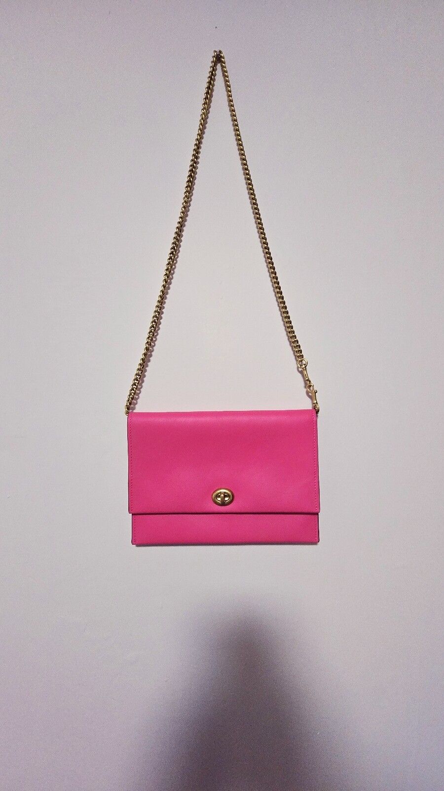 Coach Pink Envelope Sling Bag