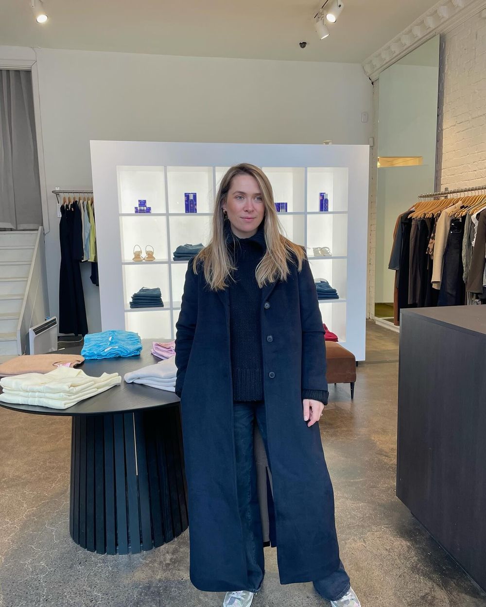 CAUGHLEY Coat in Navy