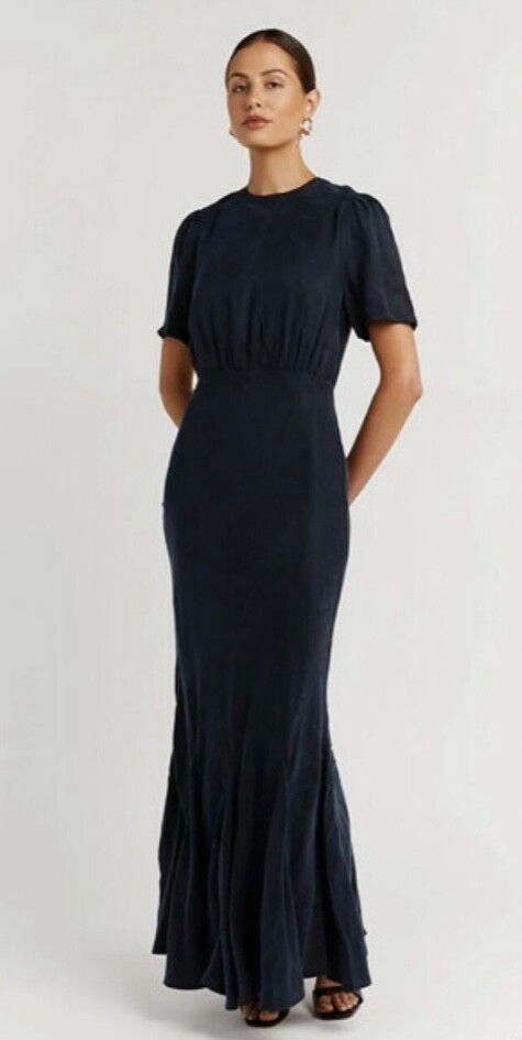 knee length dresses for ladies campbell midi dress main image 1