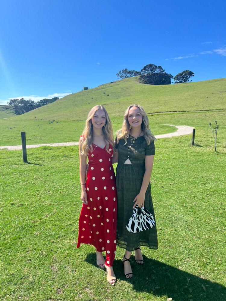 Flo and Frankie Red polka dot dress