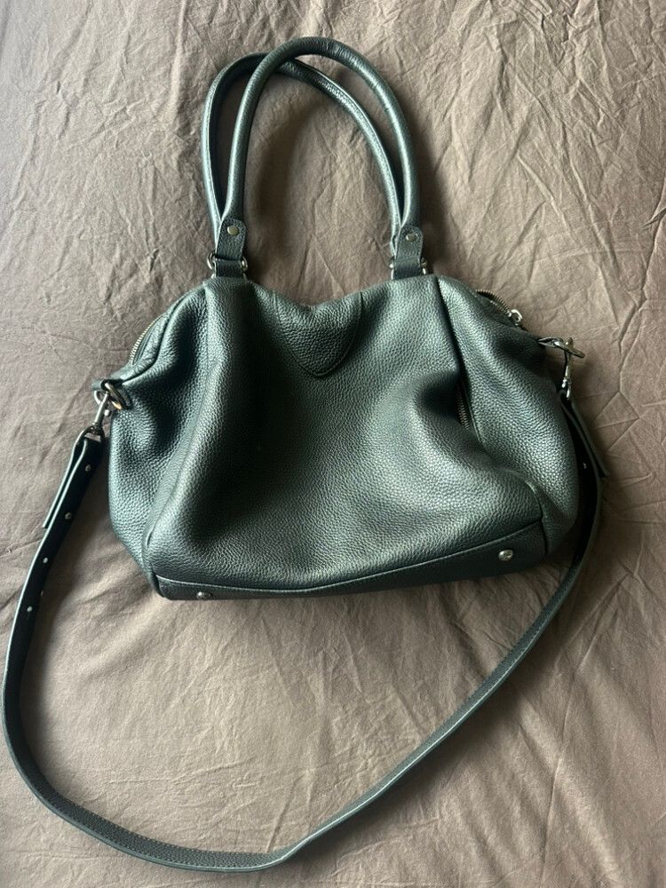 Status Anxiety Black Leather Handbag