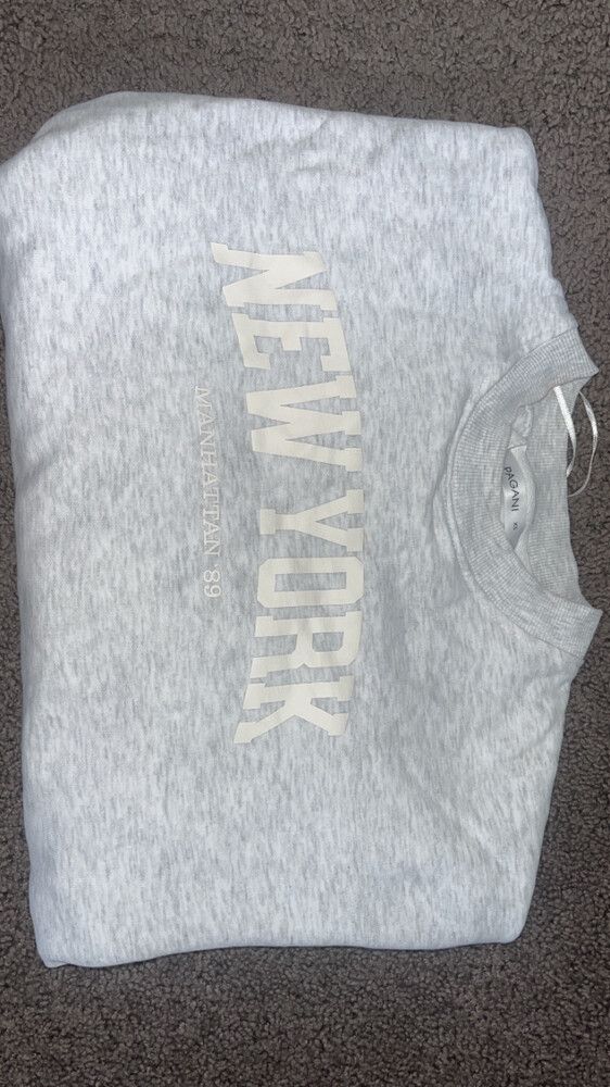 New York Grey Sweatshirt