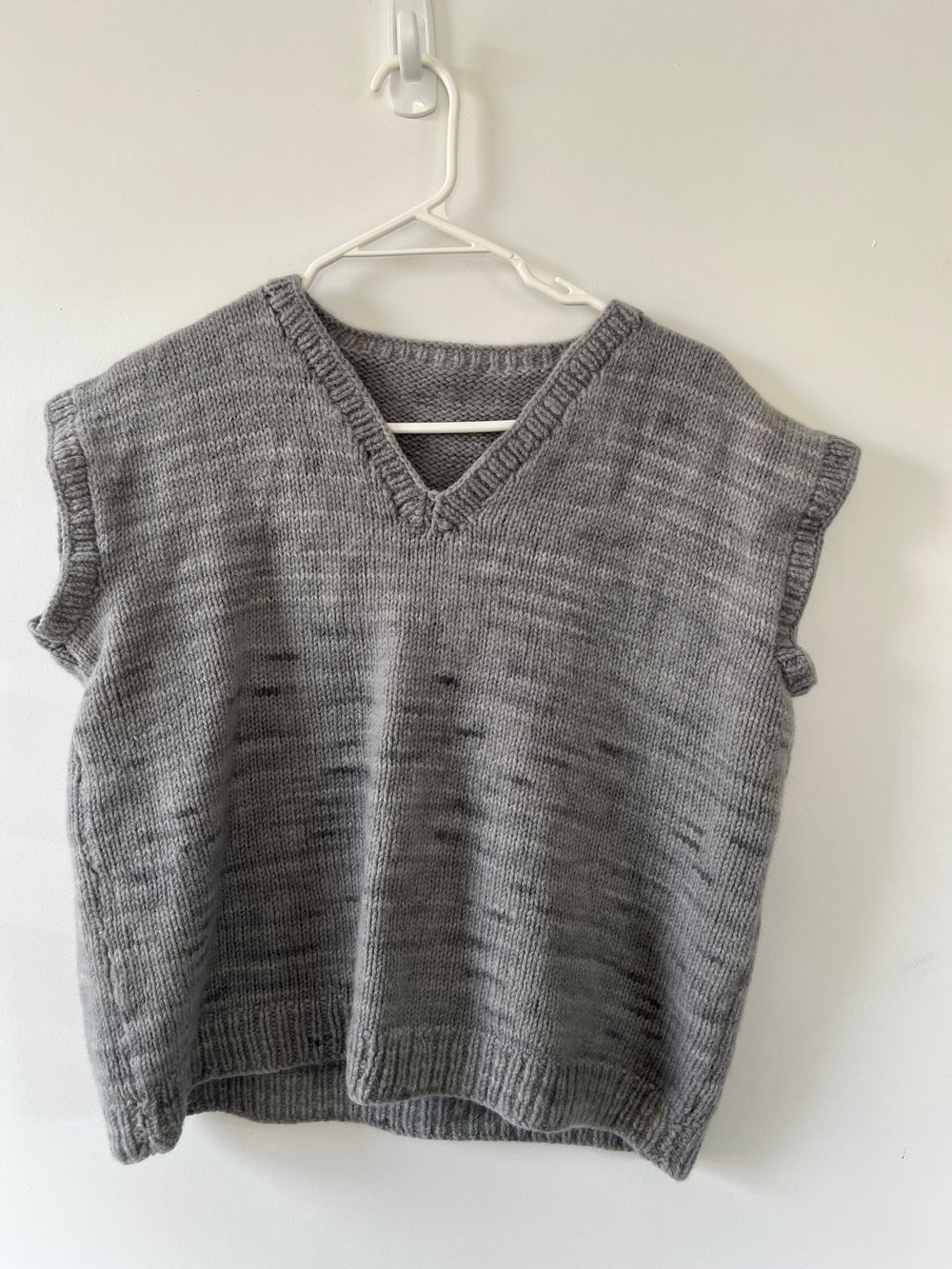 Hand Knitted Vest | Home Made