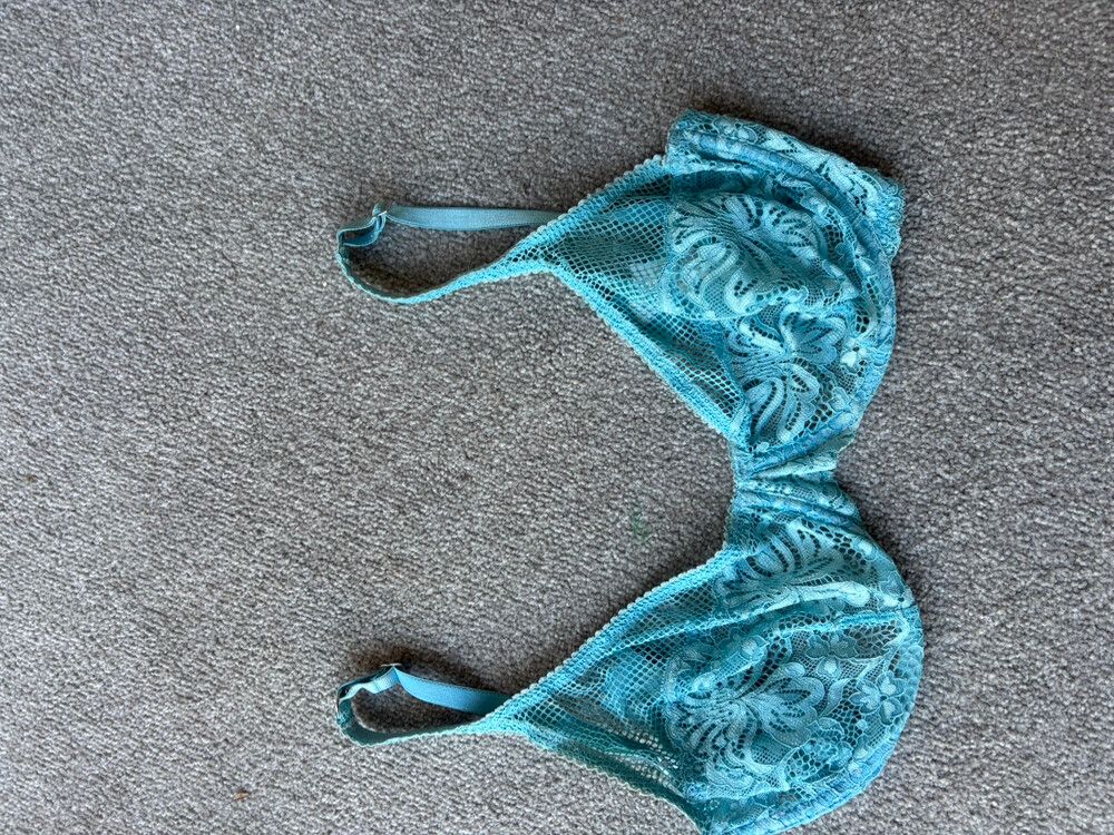Lonely Blue Lace Bra