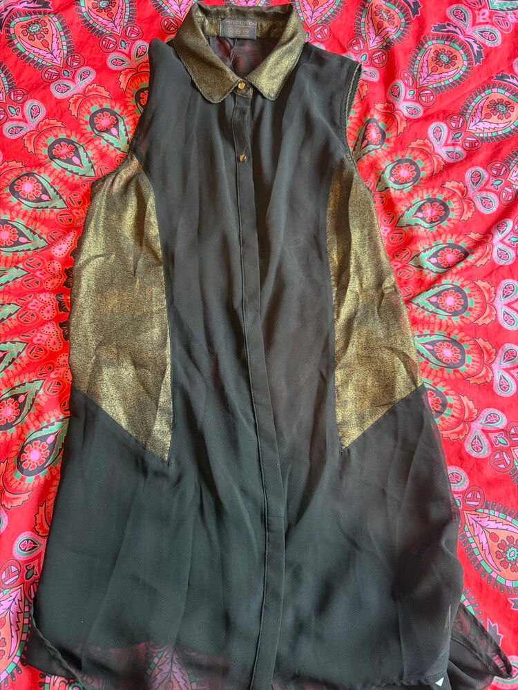 Black Sheer Dress