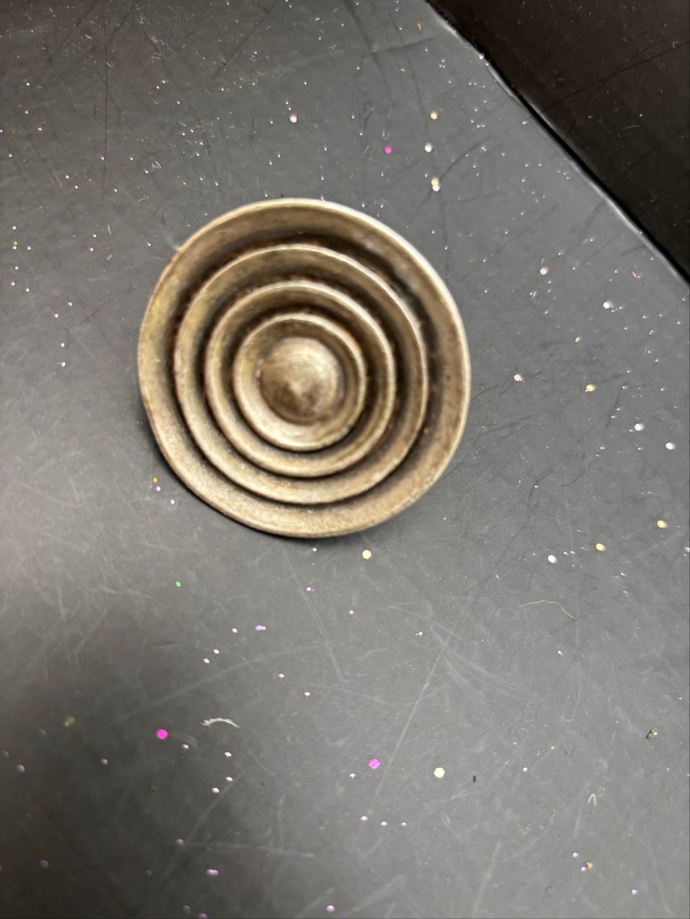 La Tribu Rigaux Gold Concentric Large Ring