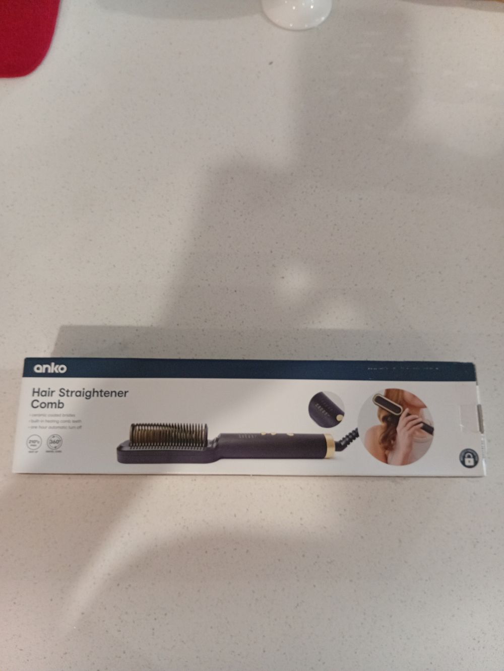 Anko Hair Straightener Comb