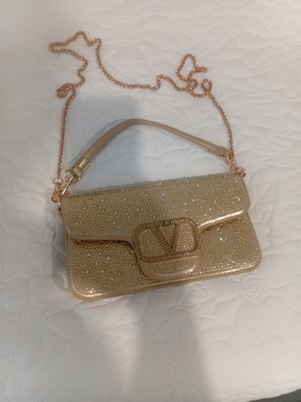 Gold Handbag