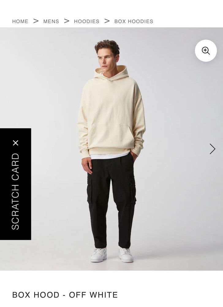 I Love Ugly Off White Box Hood - New in Bag