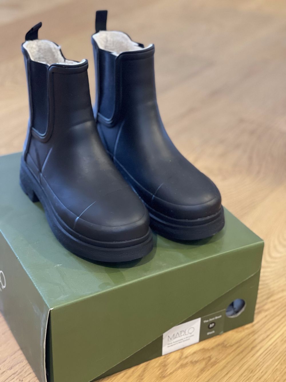 Marlo Joni rubber gumboots - Black 37