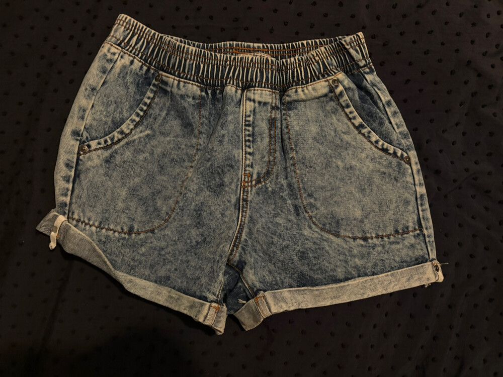 Blue Wakee Denim Shorts