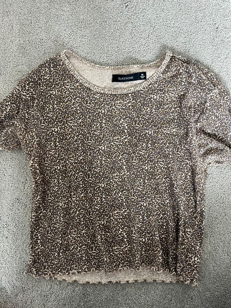 Glassons Leopard Print Top