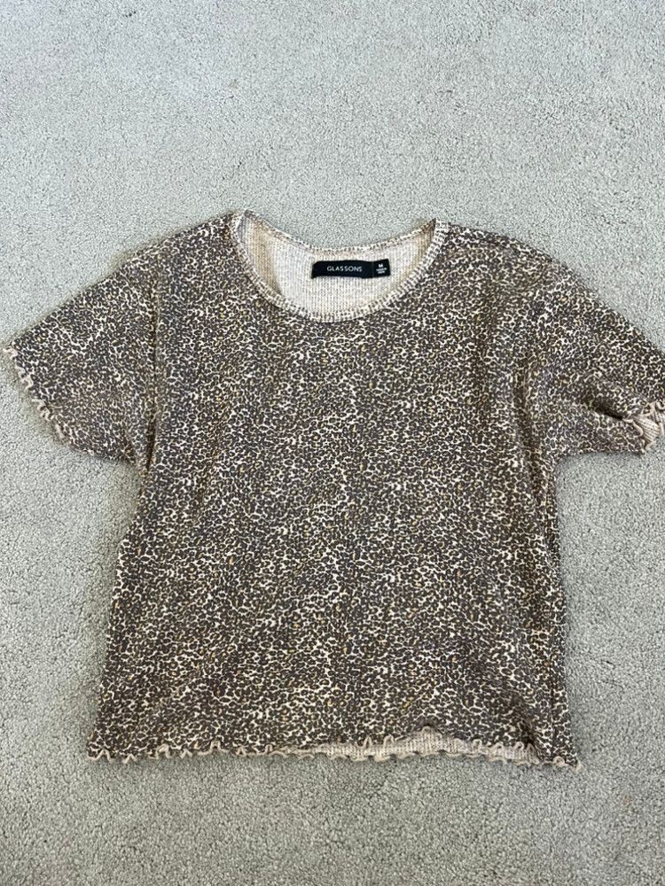 Glassons Leopard Print Top