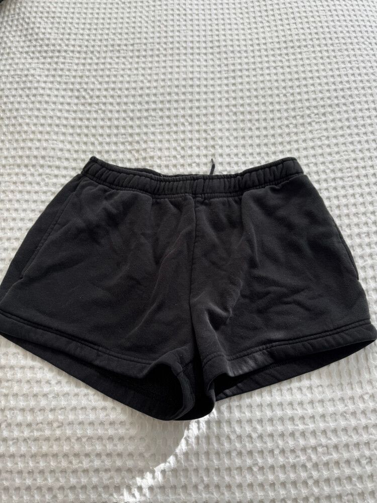 Glasions Black Sweat Shorts