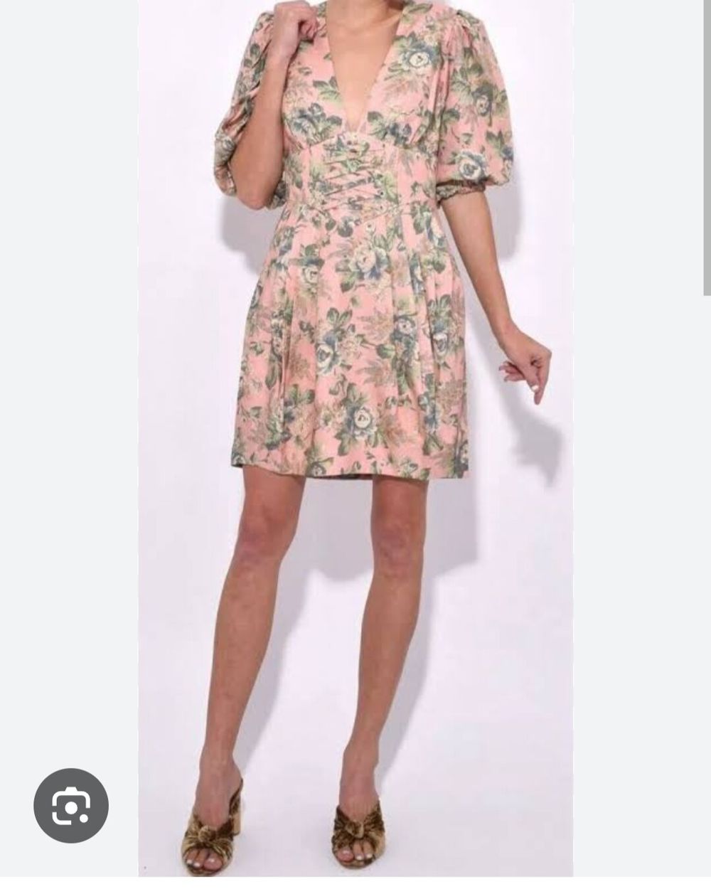 Zimmermann Pink Floral Dress