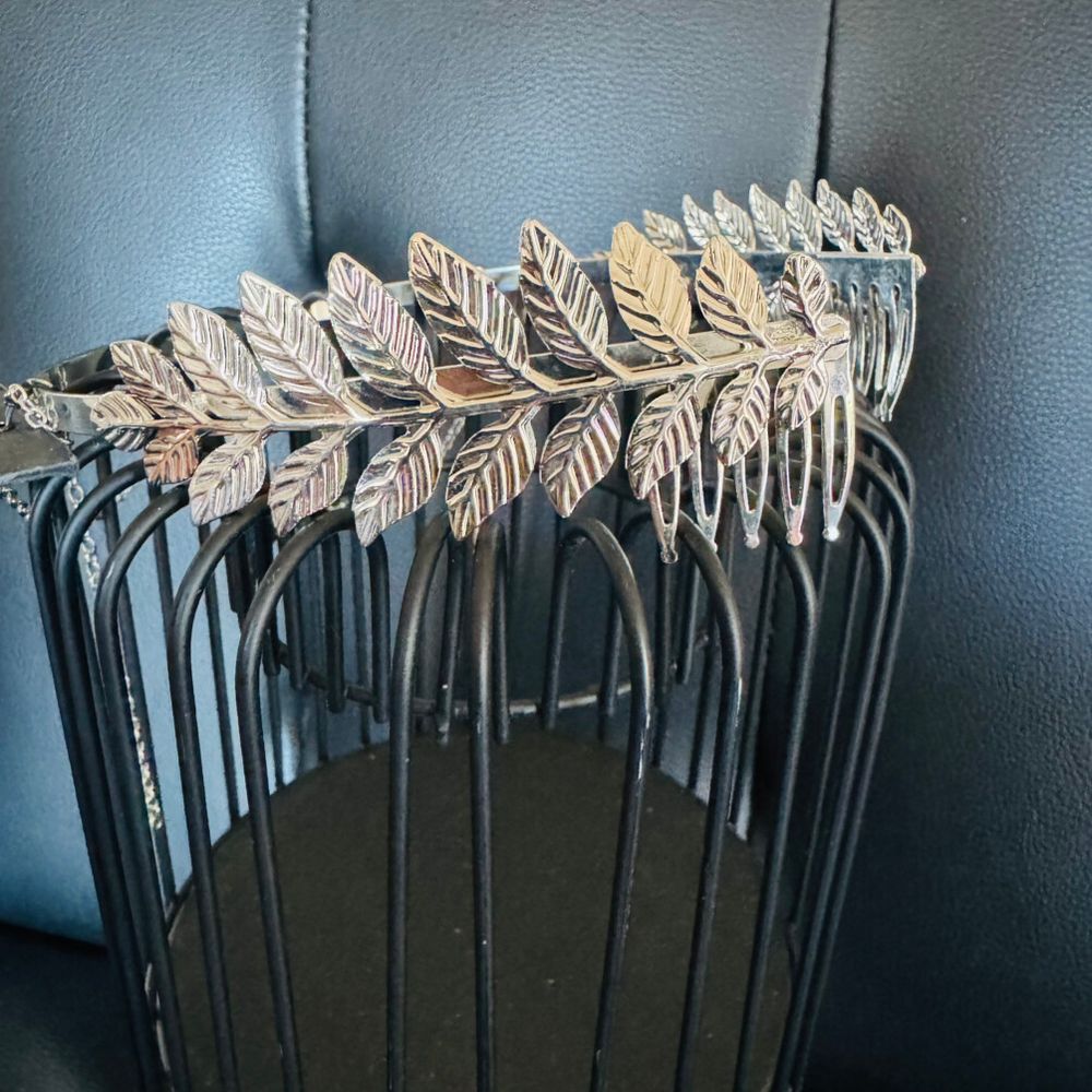 Decjuba Silver Chain Headband