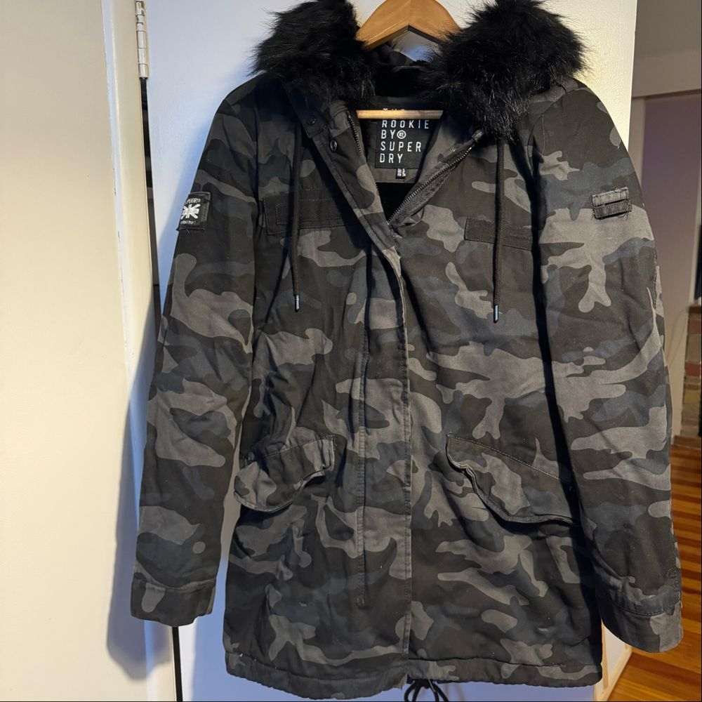 Superdry The Rookie Camo Parka
