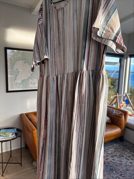 Kowtow Multicolour Striped Maxi Dress