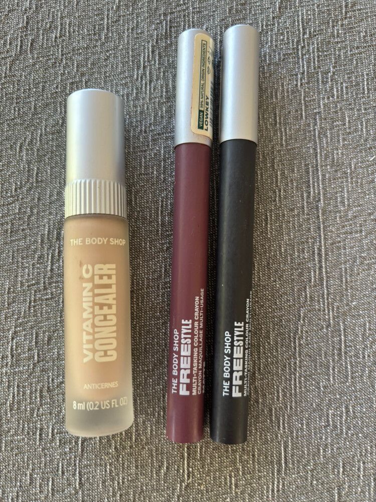 The Body Shop Concealer and Crayons