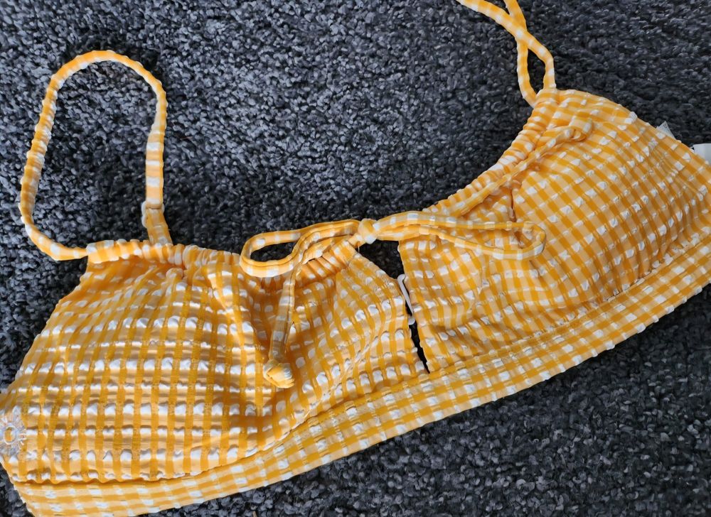 Rhythm Bikini Top Sz M Rrp $54.99