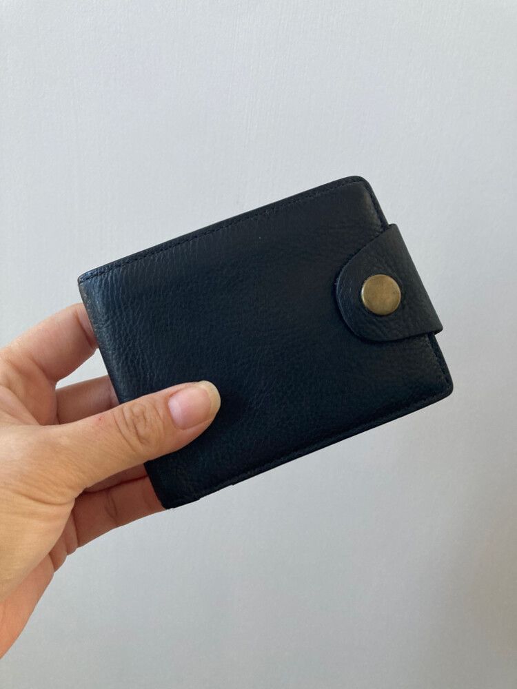 Status Anxiety Italian Leather Wallet