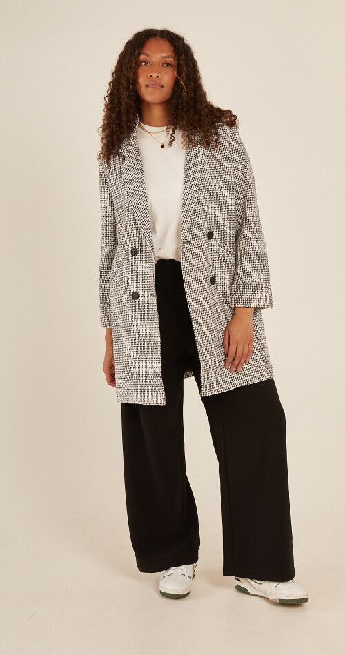 Tweed-Style Coat