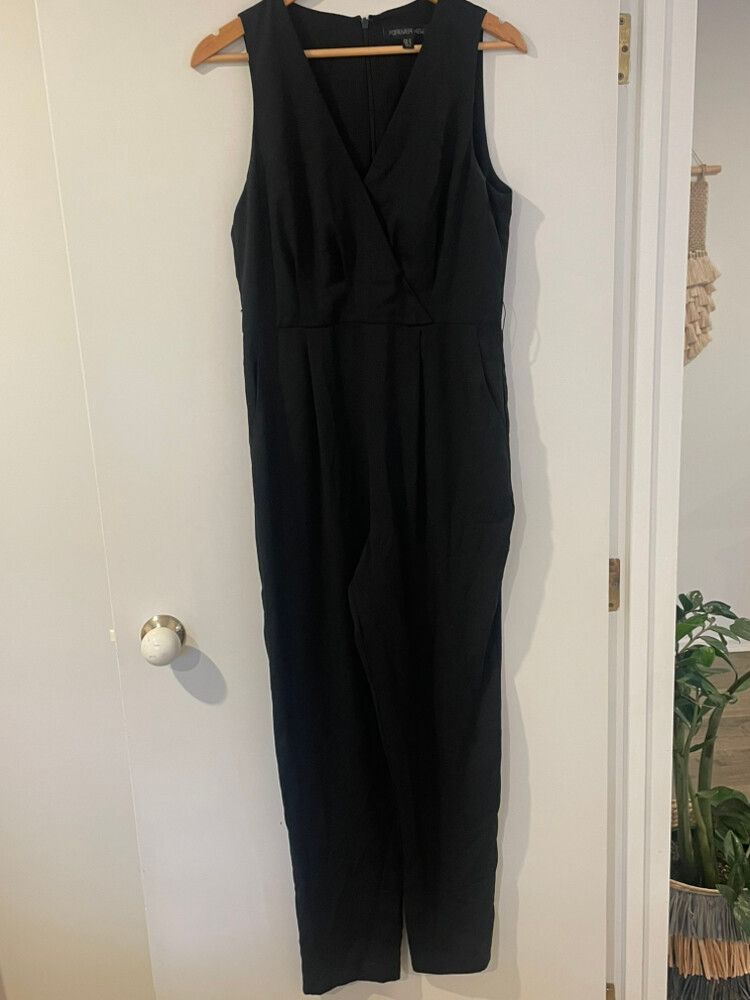 Forever New Black Jumpsuit