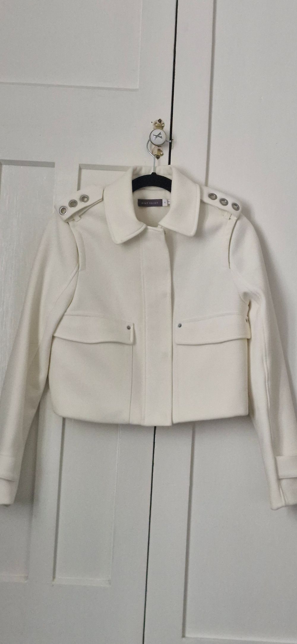 Stunning Mint Velvet Off-White Jacket