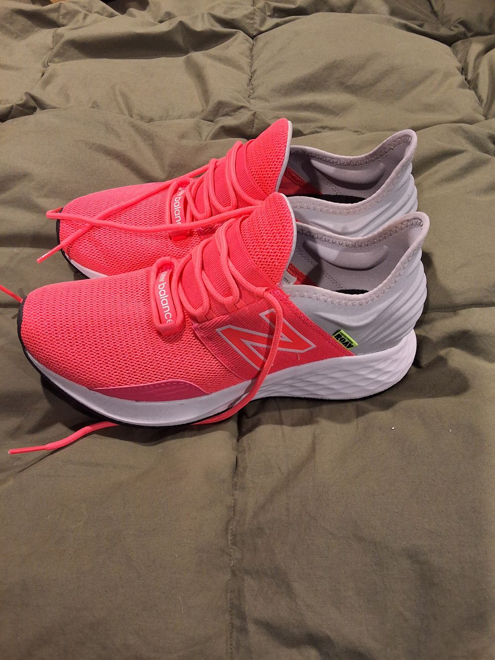 New Balance Bright highlighter orange Sneakers