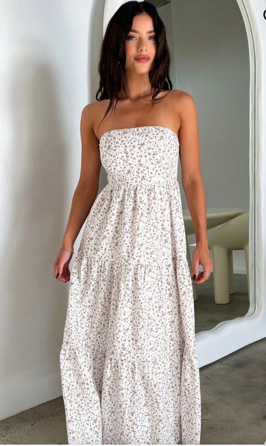 chinese dress ladies Iridessa Strapless Maxi Dress