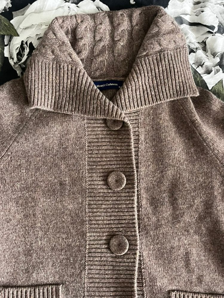 Henry's Cashmere Button Through Cardigan