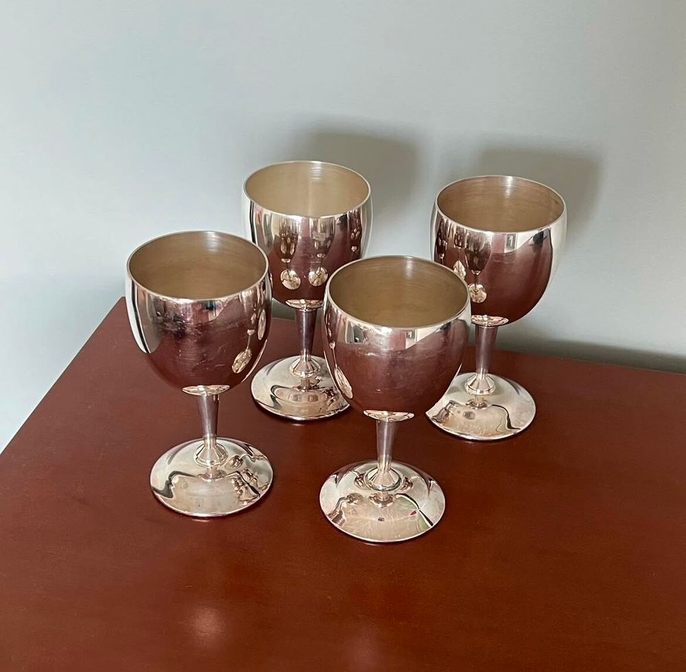 Vintage Silver Goblets