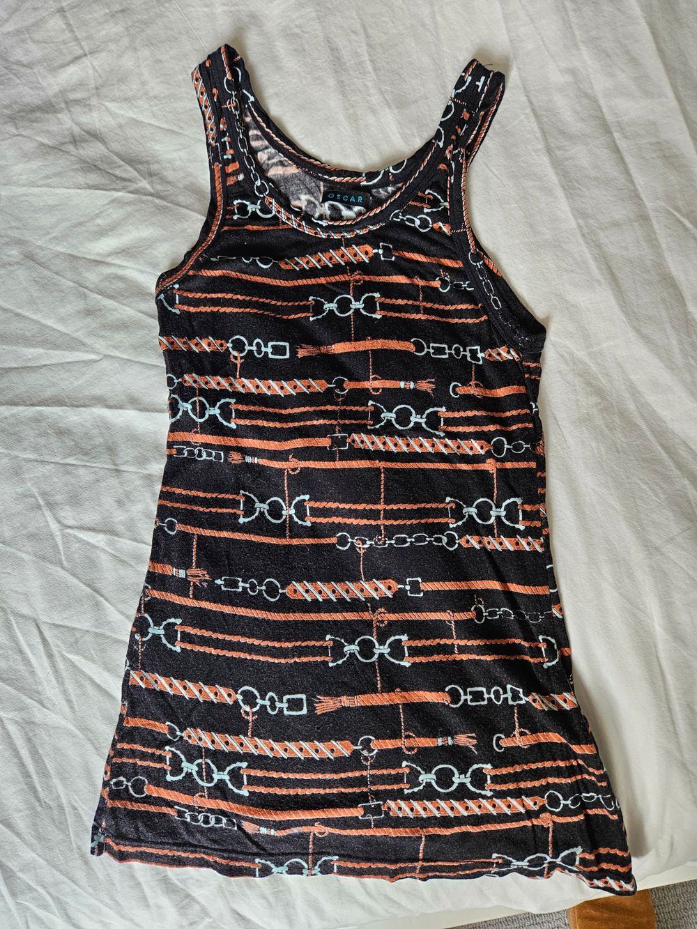 Y2K Printed Tank Top