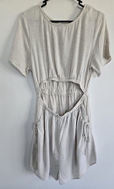 BILLY J Cut-Out Playsuit Size 10