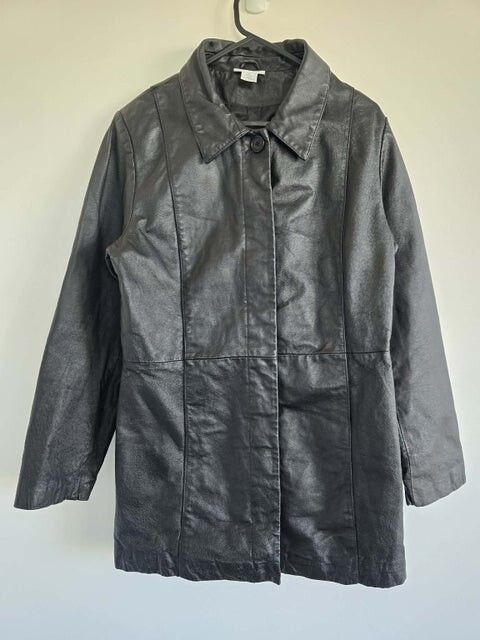 CAPTURE 100% Leather Jacket Size 12