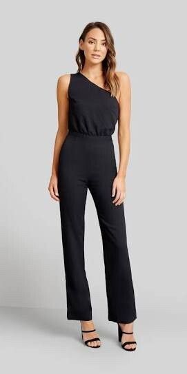 KOOKAI: One Shoulder Jumpsuit - Size 38/10