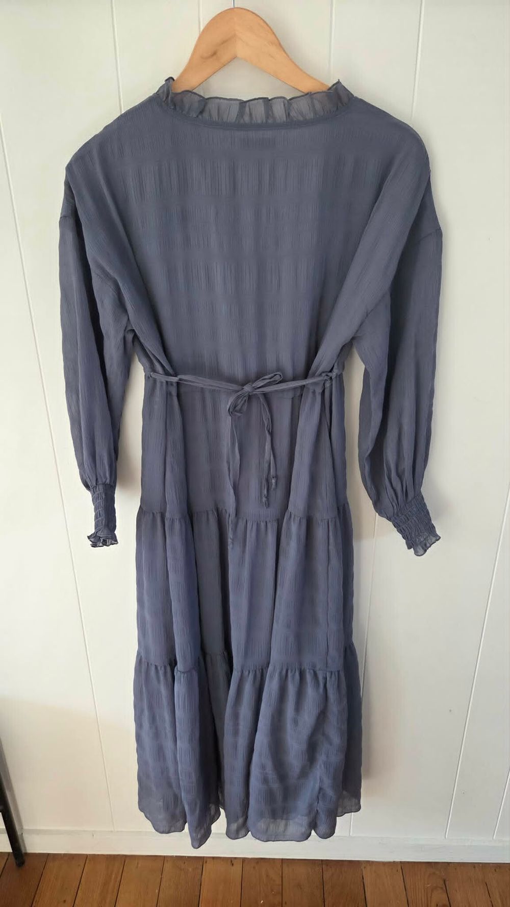 Earth Music & Ecology Dress in Steel Blue
