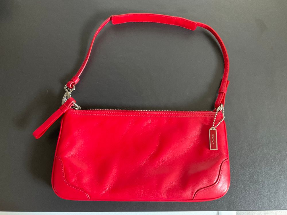 Coach Red Handbag
