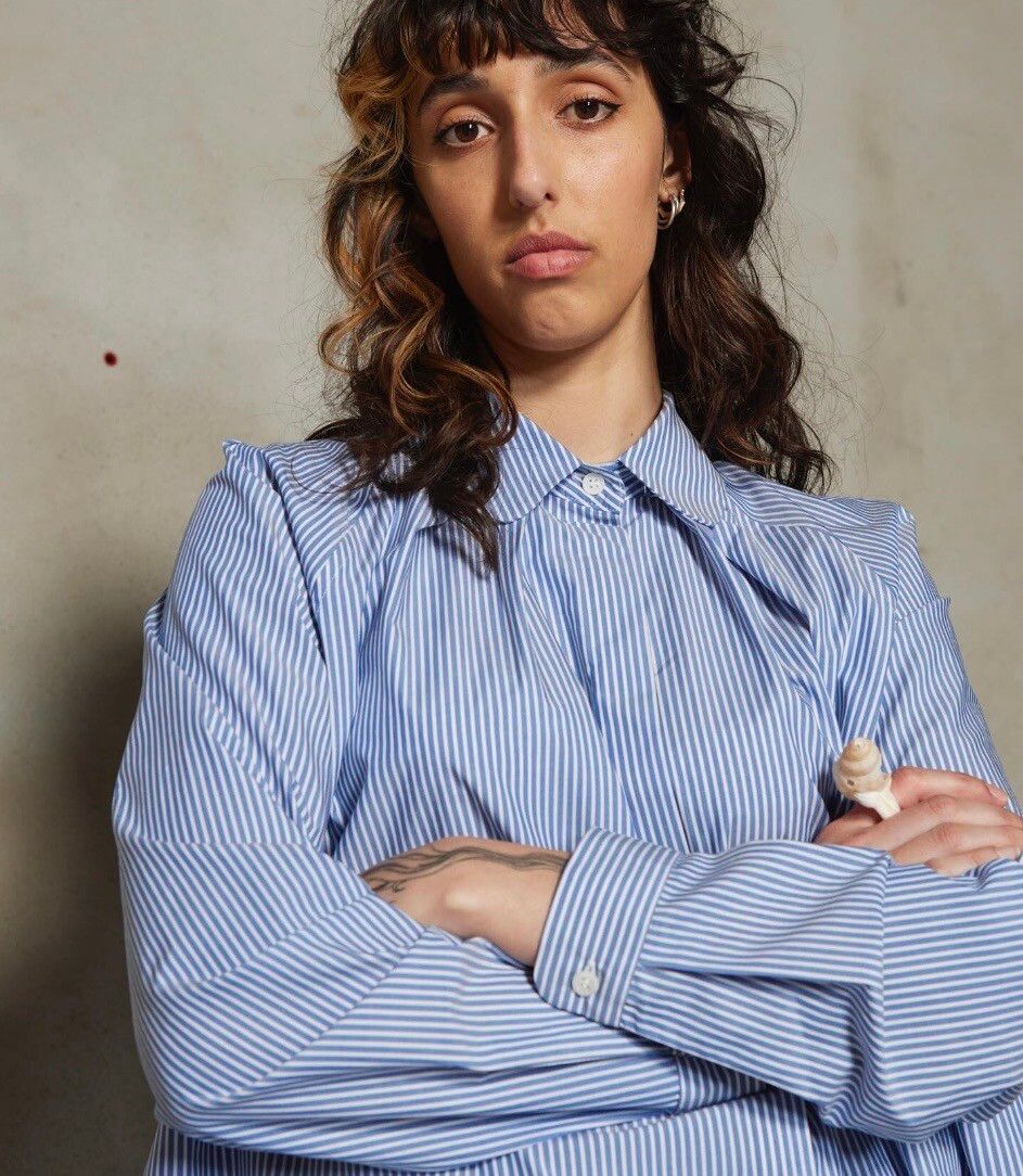 Stripe cotton Belle shirt