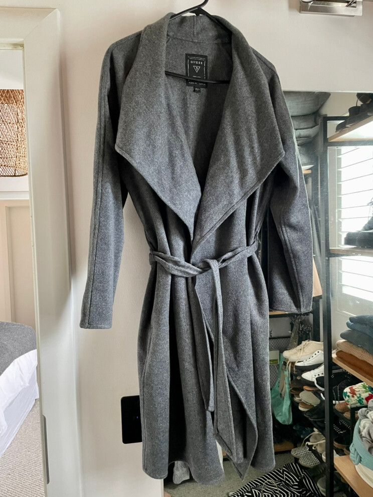 Guess Mid Grey Wool Jacket