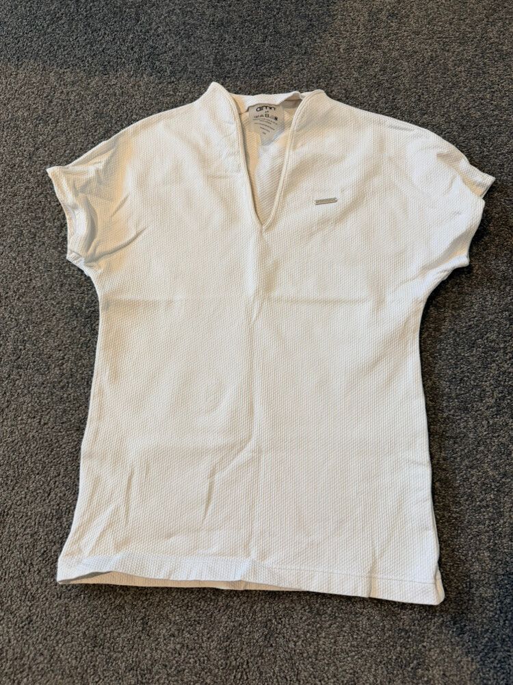 Aimn White Top Size XS
