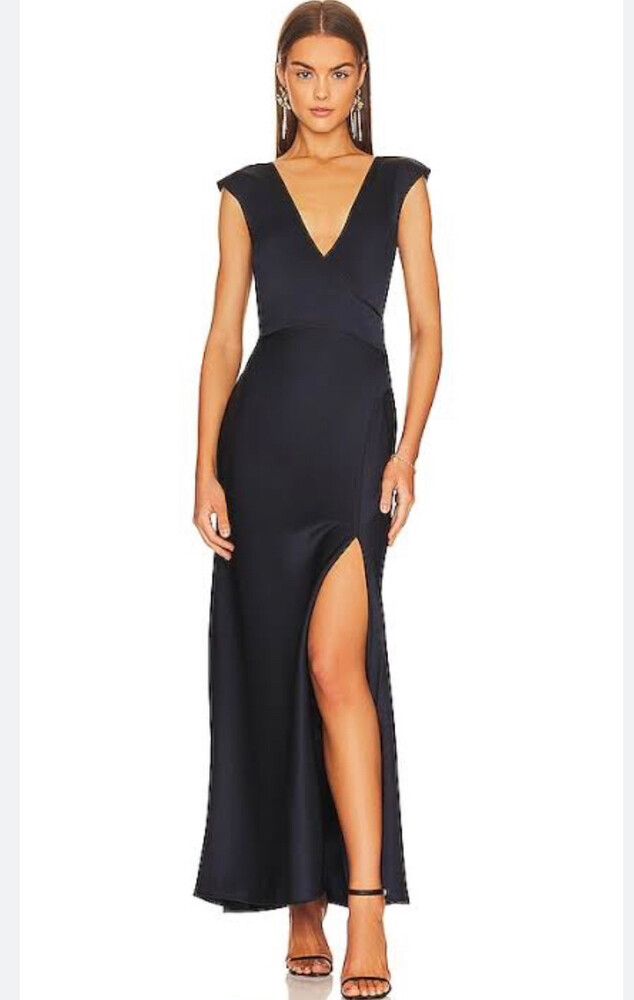 bec and bridge navy blue dress Rent Bec & Bridge Cedar City Maxi Dress main image 0