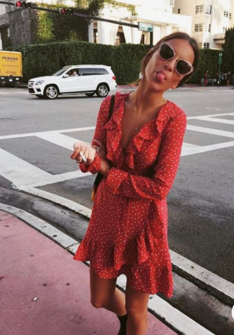 Wrap dress