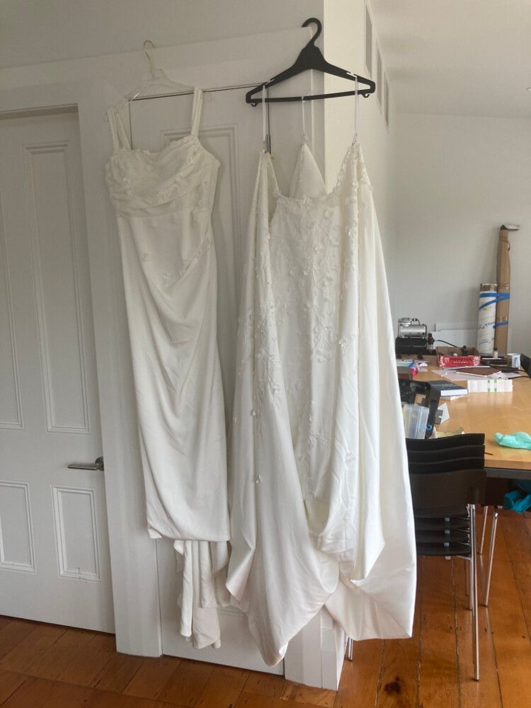 Trish Peng Wedding Dress + Overskirt