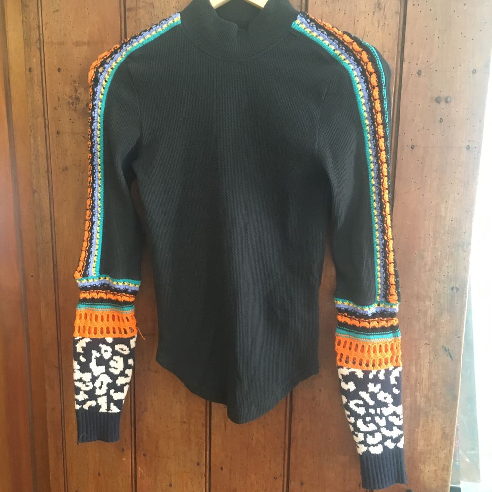 Black Knit Top