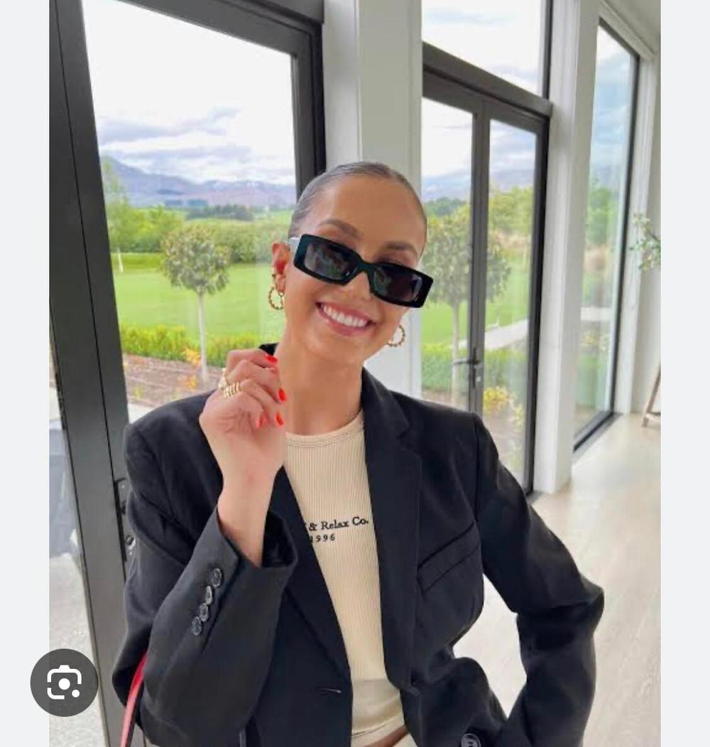 Anine Bing - Anine Bing NAPA Black Sunglasses on Designer  display picture 1